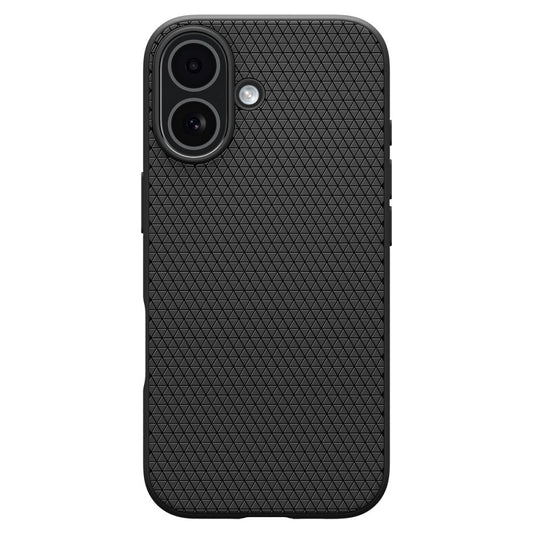 Hoesje voor Apple iPhone 17, Spigen, Liquid Air, Mat Zwart