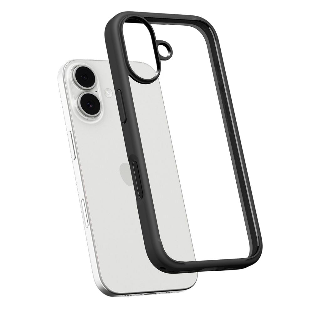 Hoes voor Apple iPhone 17, Spigen, Ultra Hybrid, Matzwart