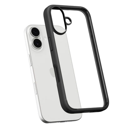 Hoes voor Apple iPhone 17, Spigen, Ultra Hybrid, Matzwart