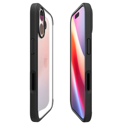 Hoes voor Apple iPhone 17, Spigen, Ultra Hybrid, Matzwart