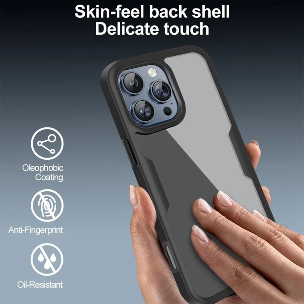 Hoes voor Apple iPhone 17, Techsuit, ColorVerse 360, Blauw