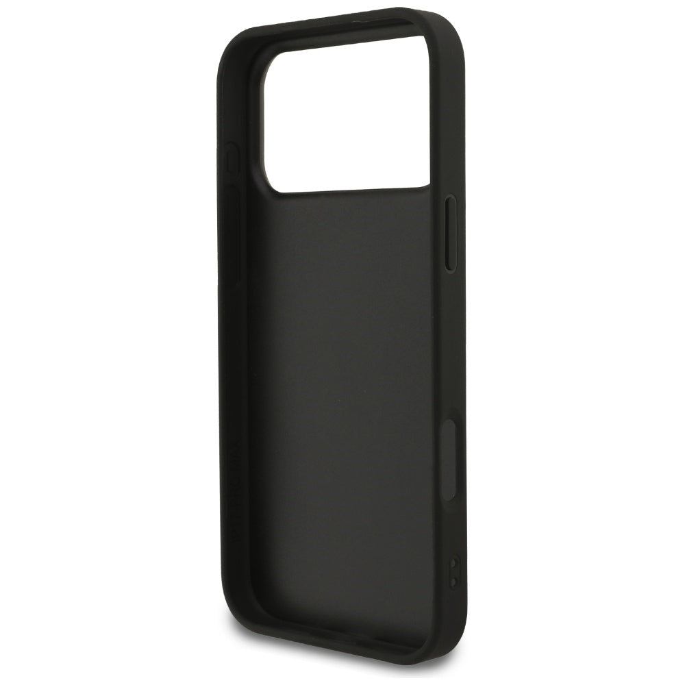 Hoes voor Apple iPhone 18 Pro / 17 Pro, Guess, 4G Classic Logo, Zwart