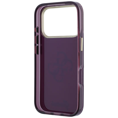 Hoesje voor Apple iPhone 18 Pro / 17 Pro, Guess, IML 4G Metal Script, Wijnrood