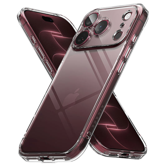 Hoesje voor Apple iPhone 18 Pro / 17 Pro, Ringke, Fusion, Transparant