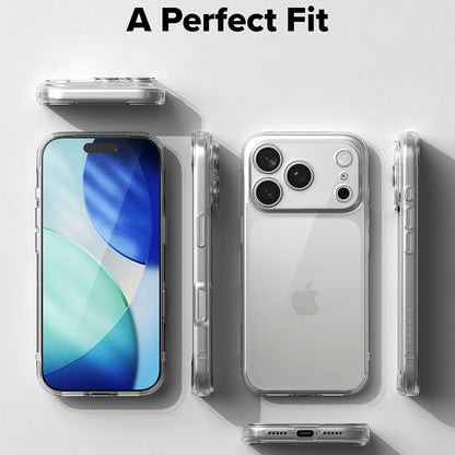 Hoesje voor Apple iPhone 18 Pro / 17 Pro, Ringke, Fusion, Transparant