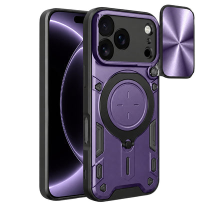 Hoes voor Apple iPhone 18 Pro / 17 Pro, Techsuit, CamGuard Pro, Paars