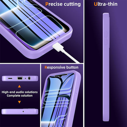 Hoes voor Apple iPhone 18 Pro / 17 Pro, Techsuit, ColorVerse 360, Paars
