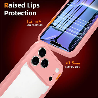 Hoes voor Apple iPhone 18 Pro / 17 Pro, Techsuit, ColorVerse 360, Roze