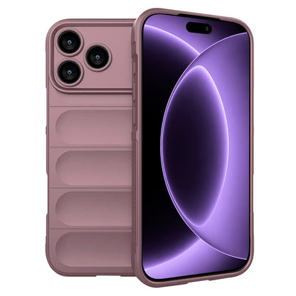Hoesje voor Apple iPhone 18 Pro / 17 Pro, Techsuit, Magic Shield, Paars