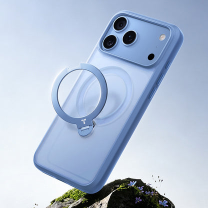 MagSafe-hoesje voor Apple iPhone 18 Pro / 17 Pro, Torras, Ostand Spin, Blauw