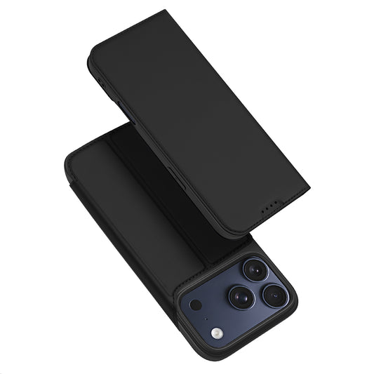 Hoes voor Apple iPhone 18 Pro Max / 17 Pro Max, DUX DUCIS, Skin Pro, Zwart