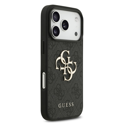 Hoes voor Apple iPhone 18 Pro Max / 17 Pro Max, Guess, 4G Big Logo, Zwart