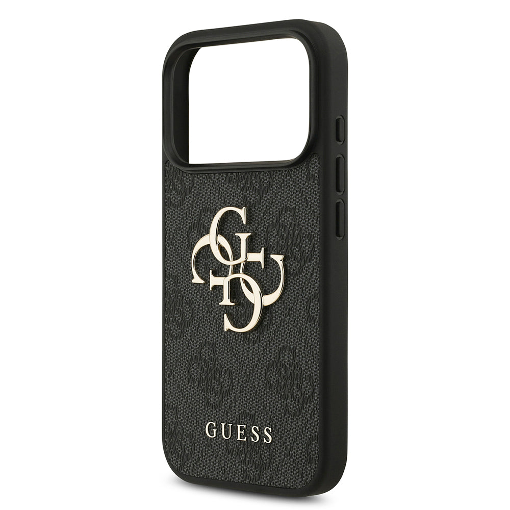 Hoes voor Apple iPhone 18 Pro Max / 17 Pro Max, Guess, 4G Big Logo, Zwart