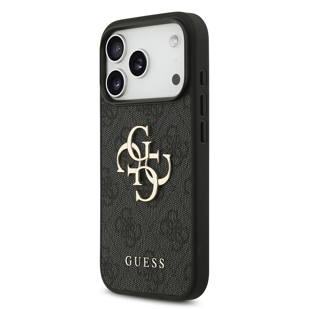 Hoes voor Apple iPhone 18 Pro Max / 17 Pro Max, Guess, 4G Big Logo, Zwart