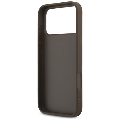 Hoes voor Apple iPhone 18 Pro Max / 17 Pro Max, Guess, 4G Classic Logo, Bruin