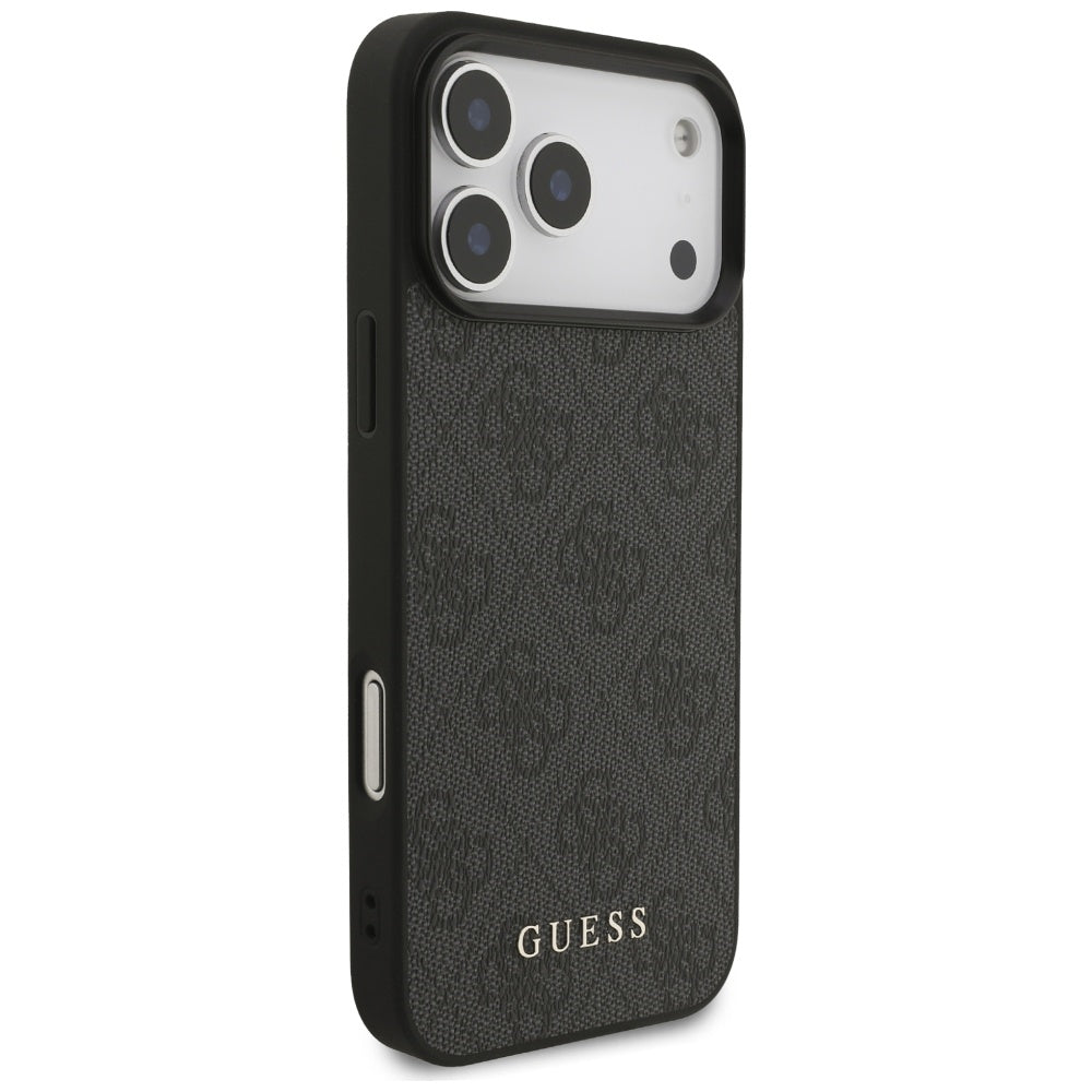 Hoes voor Apple iPhone 18 Pro Max / 17 Pro Max, Guess, 4G Classic Logo, Zwart