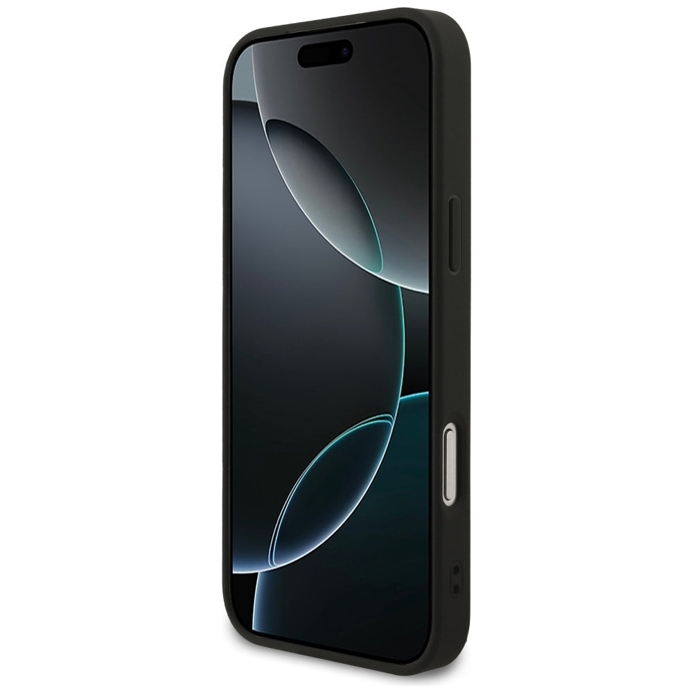 Hoes voor Apple iPhone 18 Pro Max / 17 Pro Max, Guess, 4G Classic Logo, Zwart