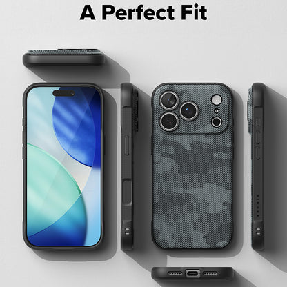 Hoes voor Apple iPhone 18 Pro Max / 17 Pro Max, Ringke, Onyx, Camouflage