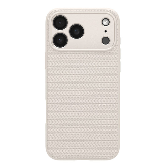 Hoesje voor Apple iPhone 18 Pro Max / 17 Pro Max, Spigen, Liquid Air, Beige ACS12114