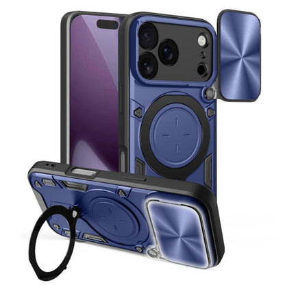 Hoes voor Apple iPhone 18 Pro Max / 17 Pro Max, Techsuit, CamGuard Pro, Blauw