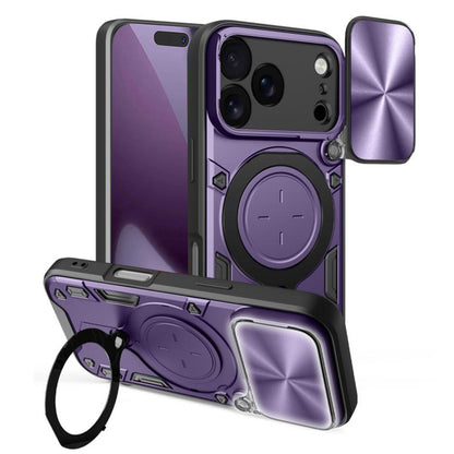 Hoes voor Apple iPhone 18 Pro Max / 17 Pro Max, Techsuit, CamGuard Pro, Paars