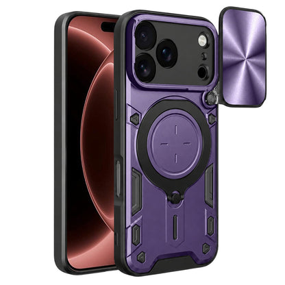 Hoes voor Apple iPhone 18 Pro Max / 17 Pro Max, Techsuit, CamGuard Pro, Paars