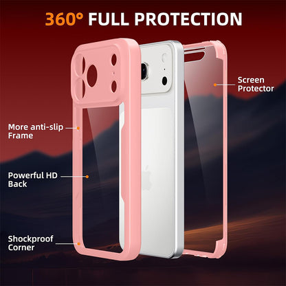 Hoes voor Apple iPhone 18 Pro Max / 17 Pro Max, Techsuit, ColorVerse 360, Roze