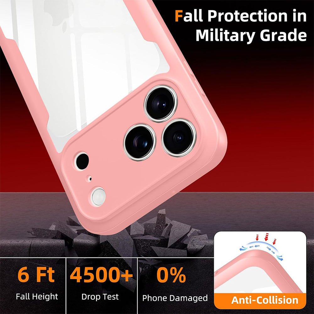 Hoes voor Apple iPhone 18 Pro Max / 17 Pro Max, Techsuit, ColorVerse 360, Roze