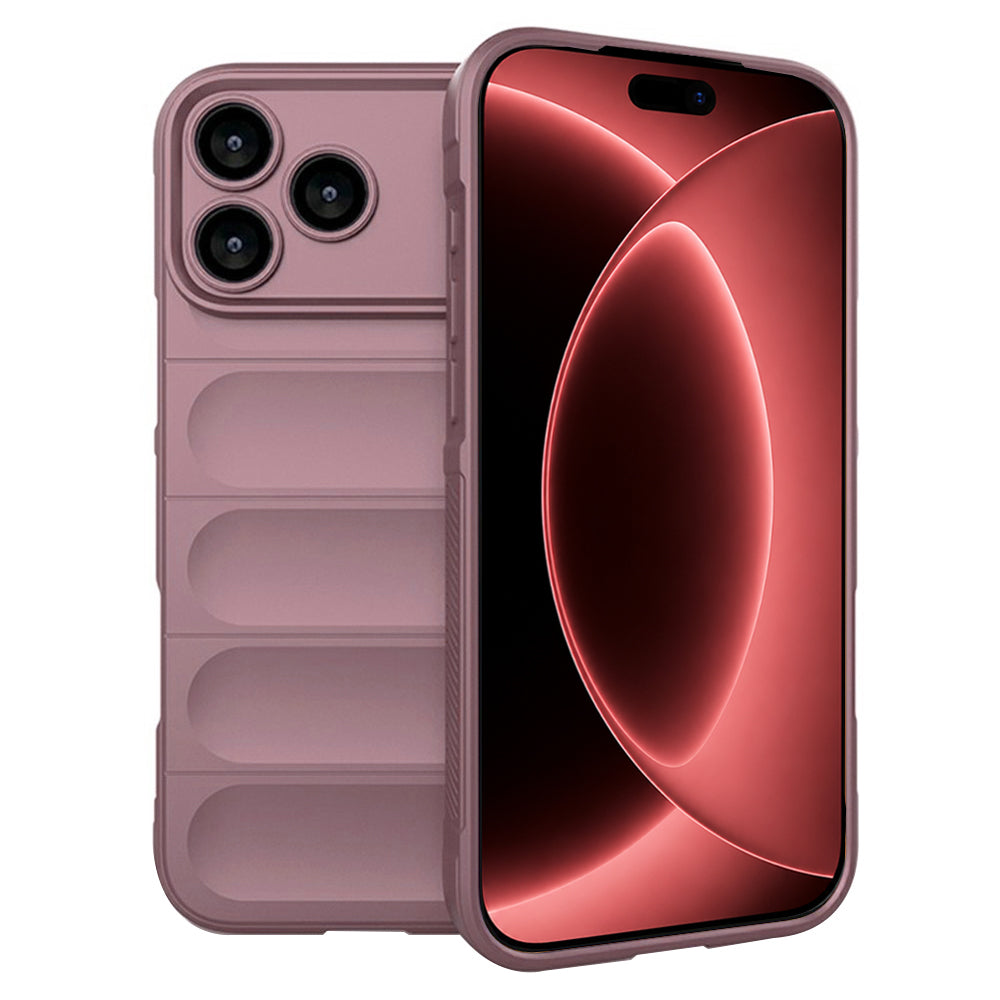 Hoesje voor Apple iPhone 18 Pro Max / 17 Pro Max, Techsuit, Magic Shield, Paars