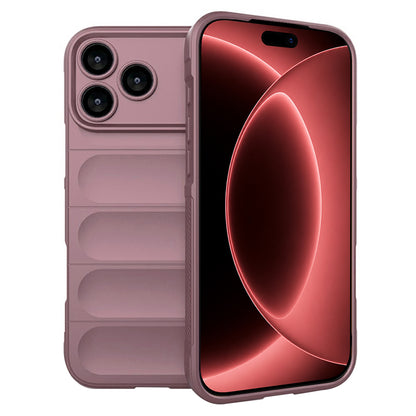 Hoesje voor Apple iPhone 18 Pro Max / 17 Pro Max, Techsuit, Magic Shield, Paars