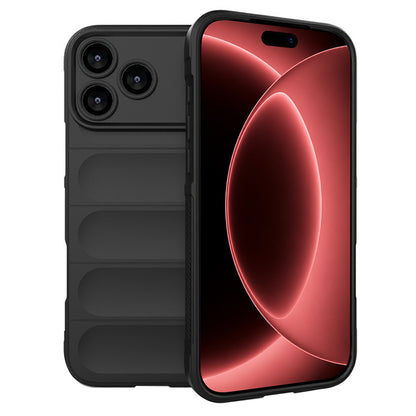 Hoesje voor Apple iPhone 18 Pro Max / 17 Pro Max, Techsuit, Magic Shield, Zwart