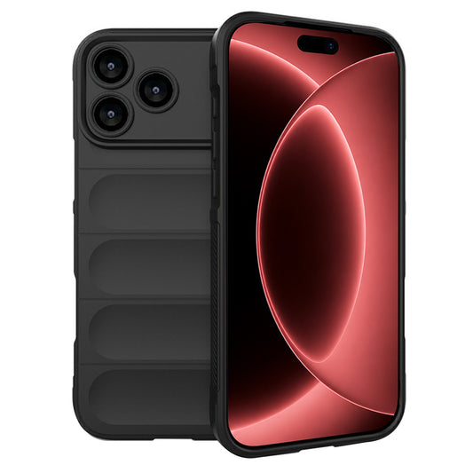 Hoesje voor Apple iPhone 18 Pro Max / 17 Pro Max, Techsuit, Magic Shield, Zwart