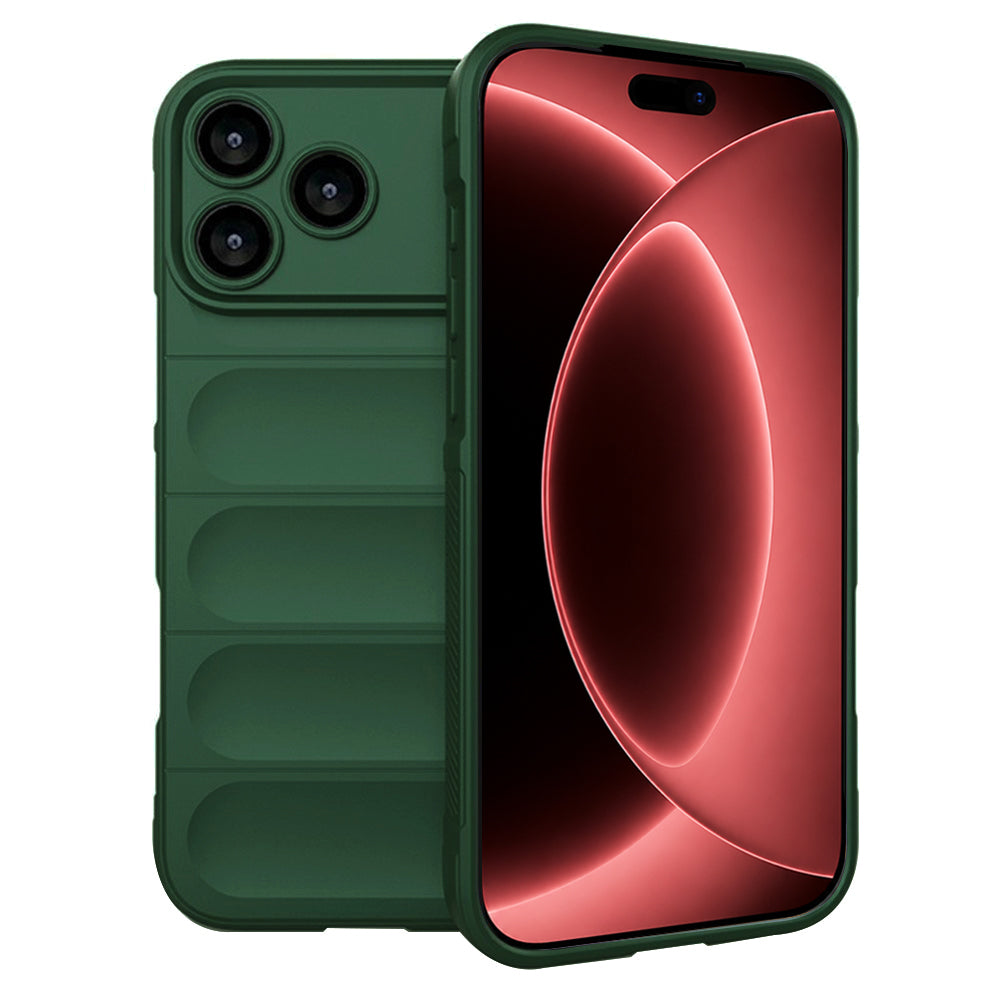 Hoesje voor Apple iPhone 18 Pro Max / 17 Pro Max, Techsuit, Magic Shield, Groen