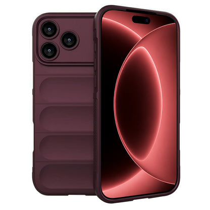 Hoesje voor Apple iPhone 18 Pro Max / 17 Pro Max, Techsuit, Magic Shield, Bordeaux