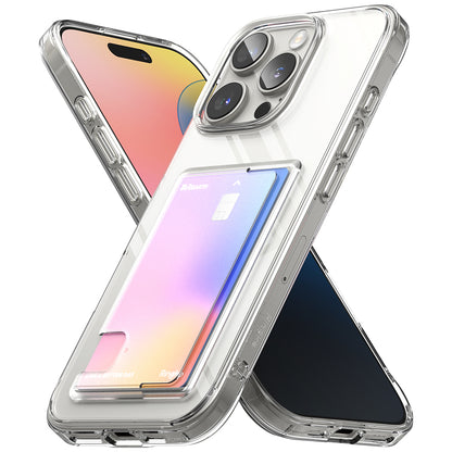 Hoes voor Apple iPhone 16 Pro Max, Ringke, Fusion Card, Transparant