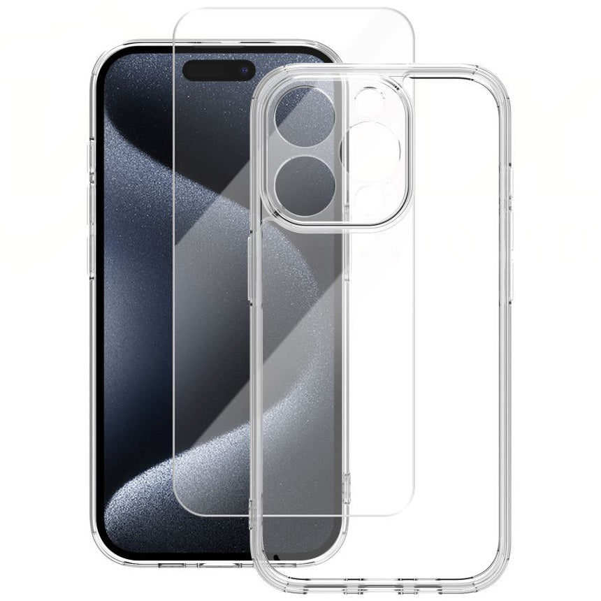 Hoesje voor Apple iPhone 16 Pro Max, Vmax, Premium, Transparant