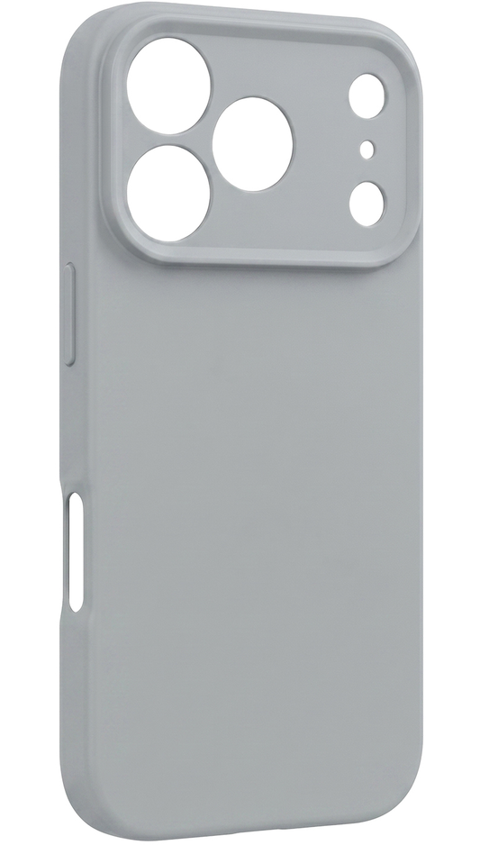 Hoesje voor Apple iPhone 17 Pro Max, OEM, Siliconen, Grijs