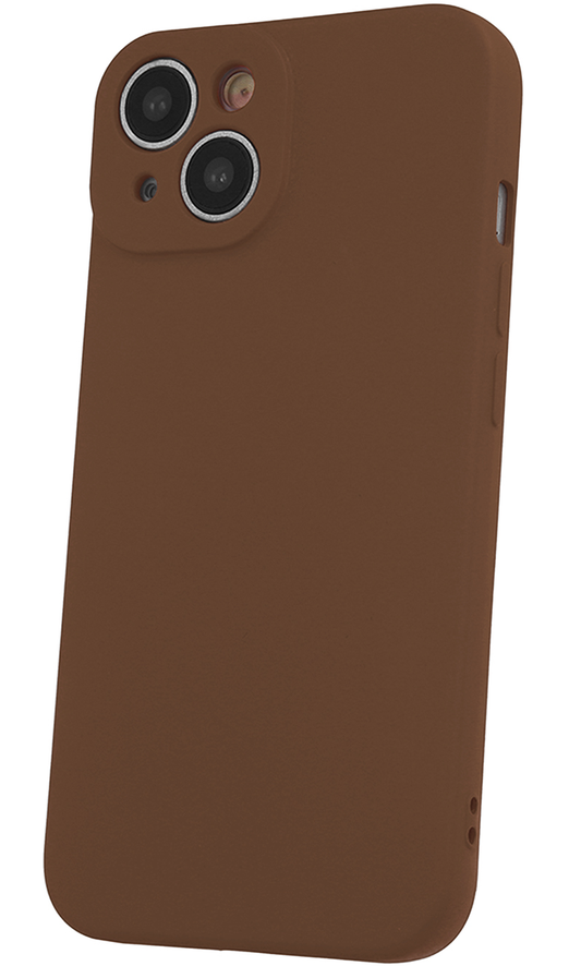 Hoesje voor Apple iPhone 18 Pro Max / 17 Pro Max, OEM, Siliconen, Bruin