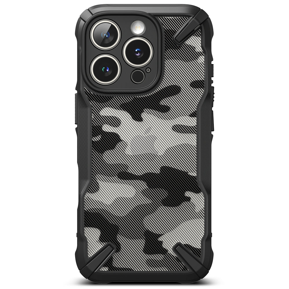 Case for Apple iPhone 16 Pro Max, Ringke, Fusion X Camo, Black