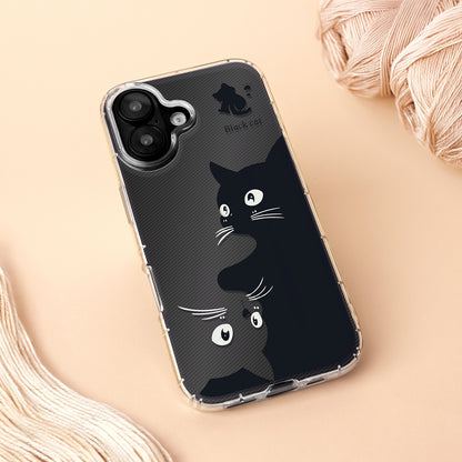 Hoes voor Apple iPhone 17, OEM, Ultra Trendy Cat, Zwart