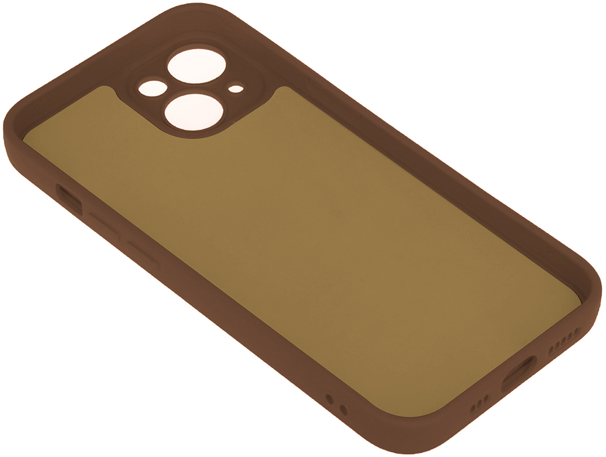 Case for Apple iPhone 18 Pro / 17 Pro, OEM, Silicone, Brown