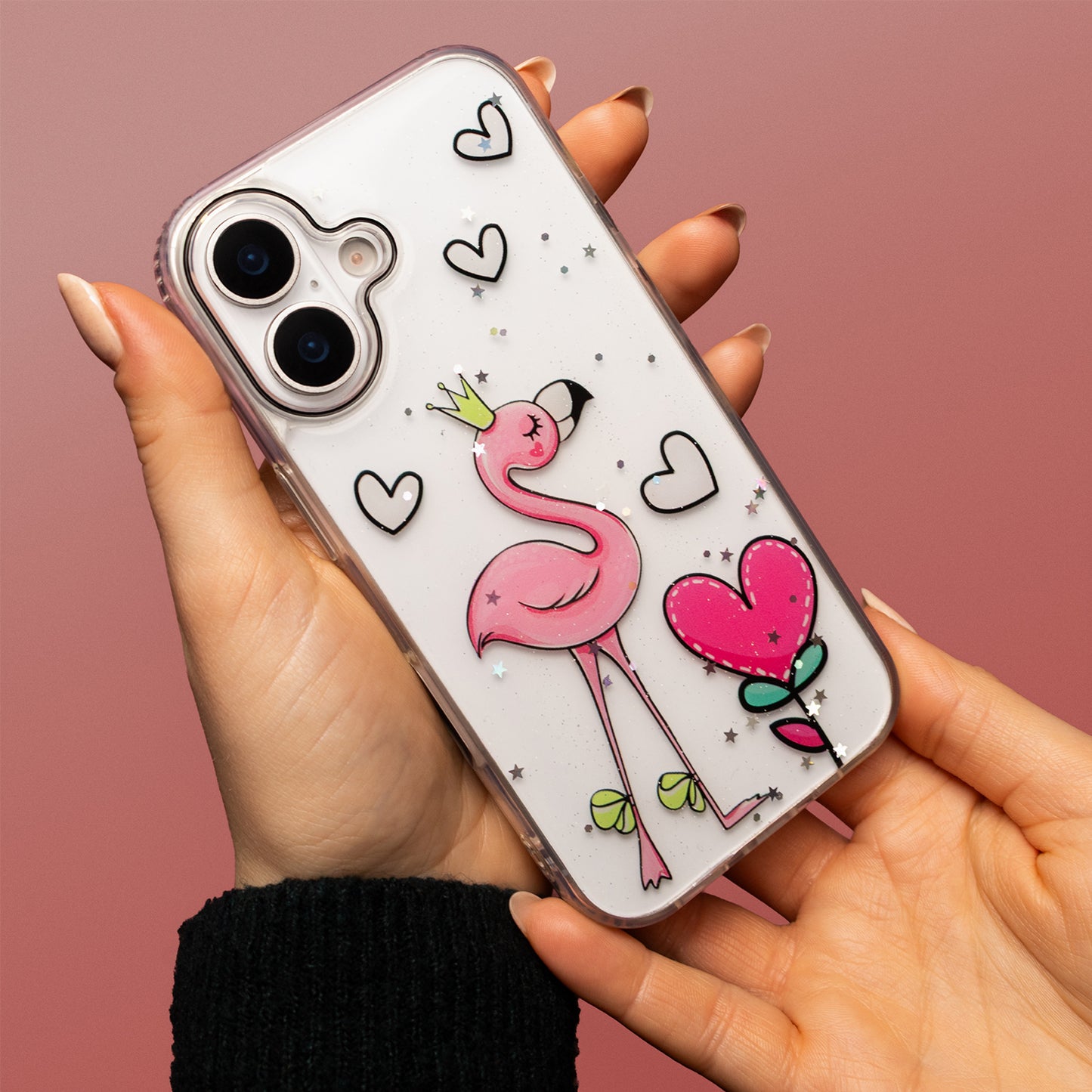 Hoesje voor Apple iPhone 17 Pro Max, OEM, Ultra Trendy Love 2, Multicolor