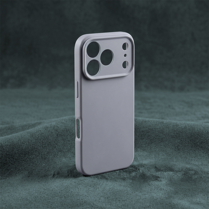 Hoesje voor Apple iPhone 17 Pro, OEM, Siliconen, Grijs