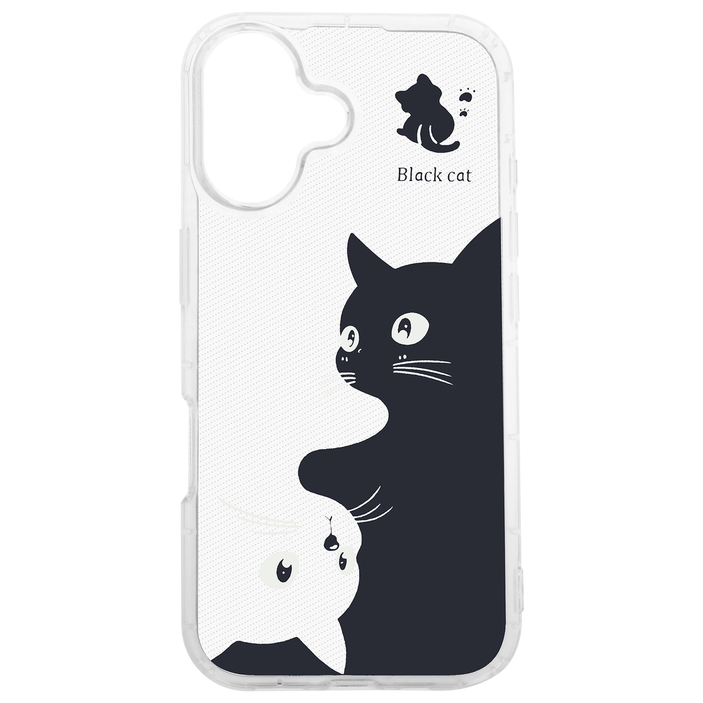 Hoes voor Apple iPhone 17, OEM, Ultra Trendy Cat, Zwart