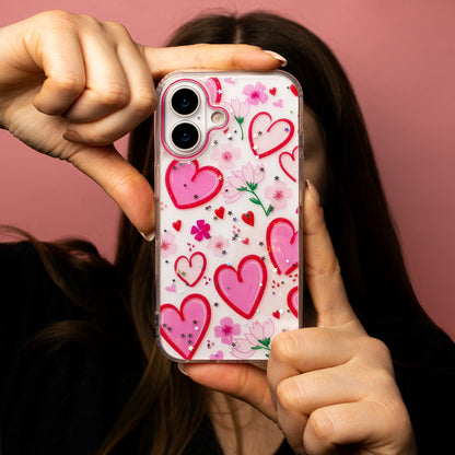 Hoesje voor Apple iPhone 15 Pro, OEM, Ultra Trendy Love 1, Multicolor