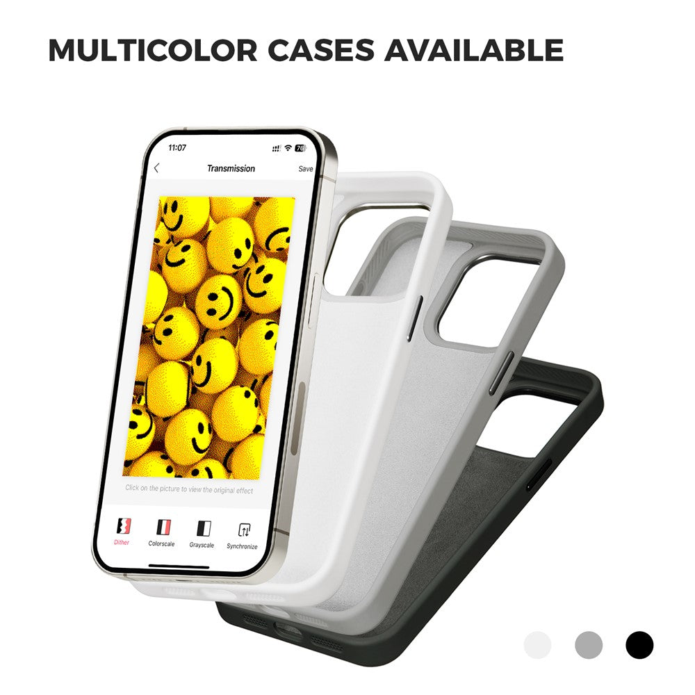 Hoes voor Apple iPhone 13 Pro Max, OEM, Aangepast E-Ink Display, Zwart
