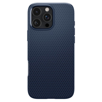 Case for Apple iPhone 16 Pro, Spigen, Liquid Air, Navy ACS08118