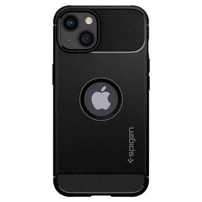 Case for Apple iPhone 13, Spigen, Rugged Armor, Black ACS03518