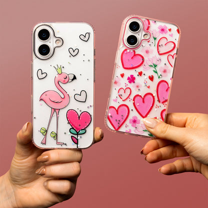 Case for Apple iPhone 12 / 12 Pro, OEM, Ultra Trendy Love 2, Multicolor