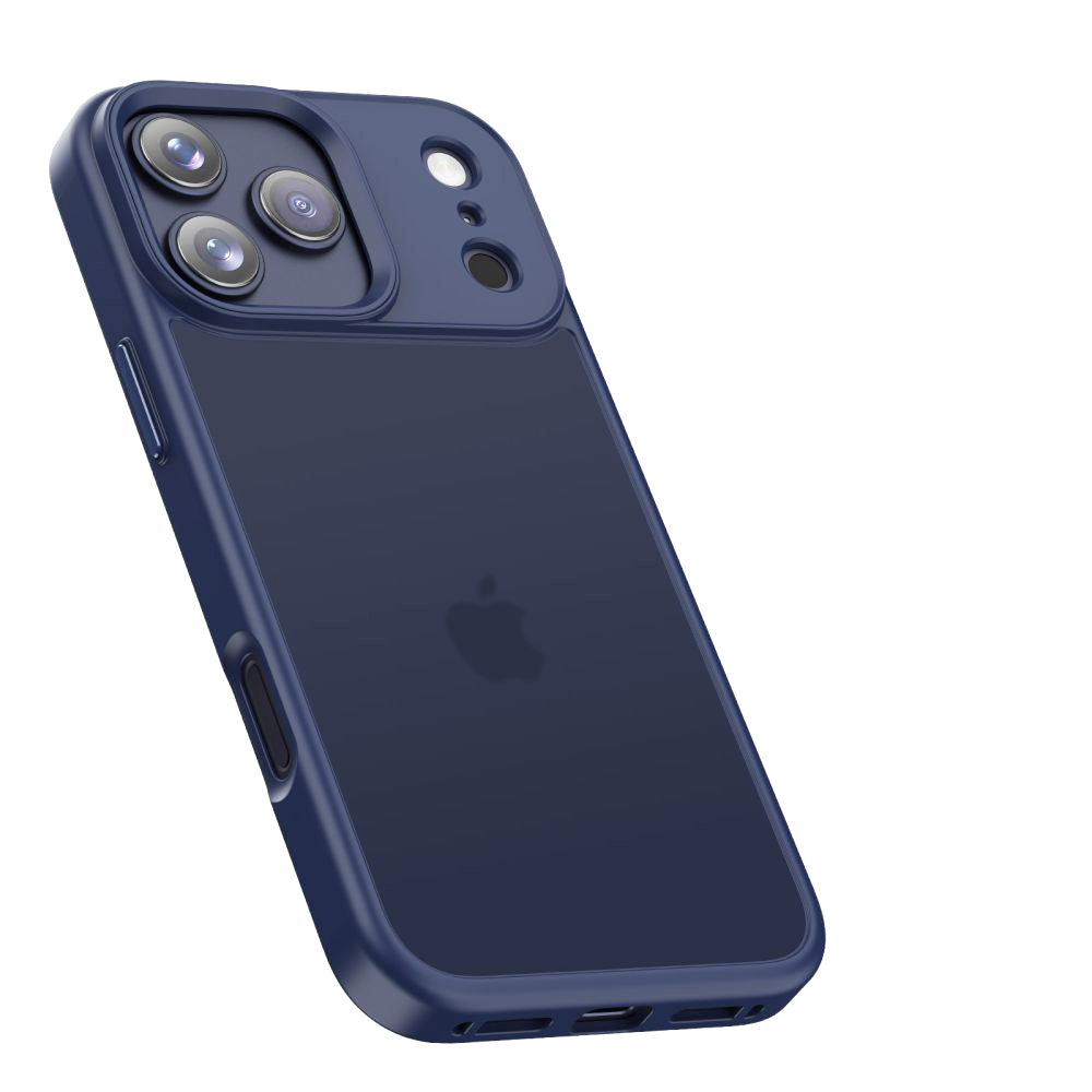 Case for Apple iPhone 17 Pro, Tech-Protect, Magmat, Matte Navy Blue